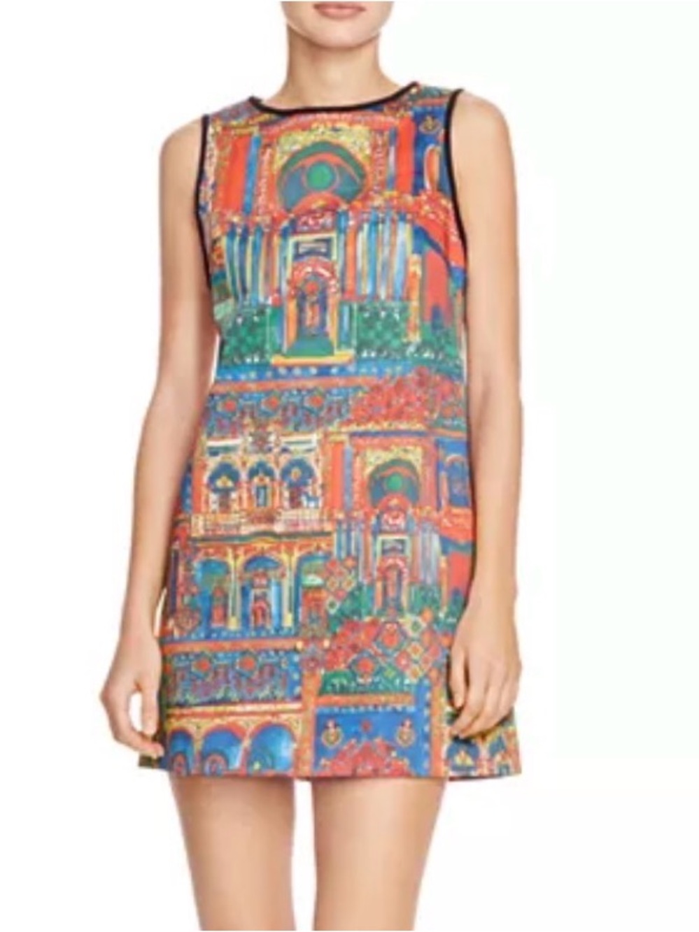 Alice + Olivia Tisha Printed Shift Dress